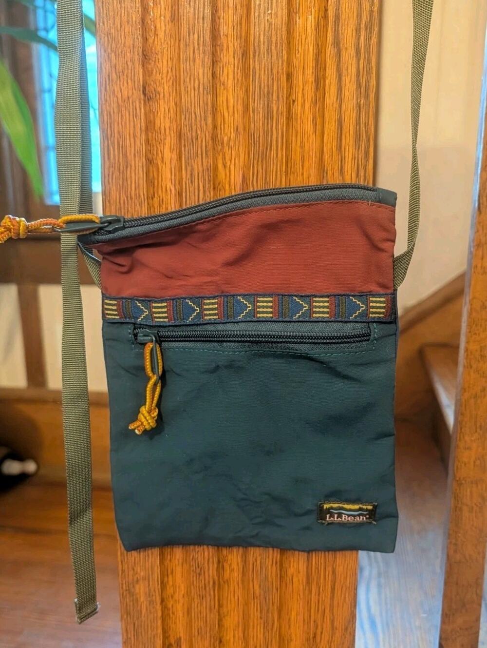 L.L.Bean Mountain Classic Crossbody Bag Mini Travel Pouch Spruce Men Women